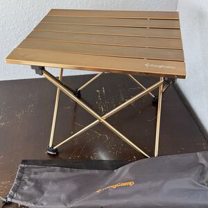KingCamp Small Metal Camping Table Foldable Please Read Description